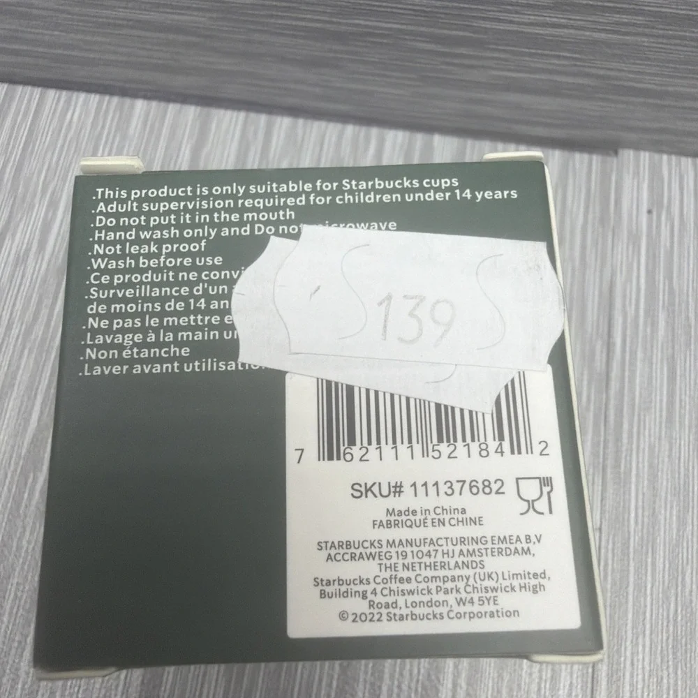 Starbucks Siren Tail Reusable Cup Stopper Green Lid Plug NIB 2022 Norway